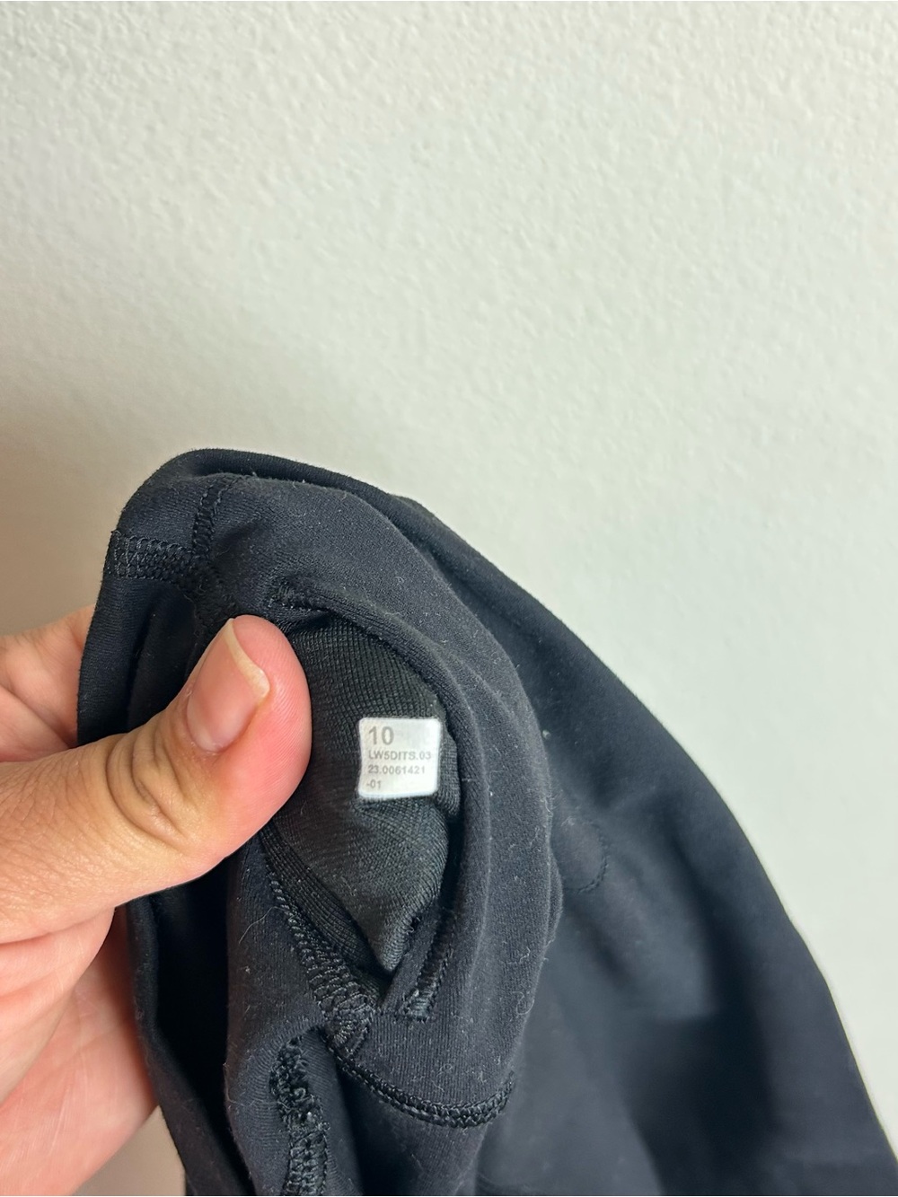 Lululemon Align High-Rise Pant 28" Black Granite Nulu Buttery Soft | Sz 10 - Picture 9 of 9